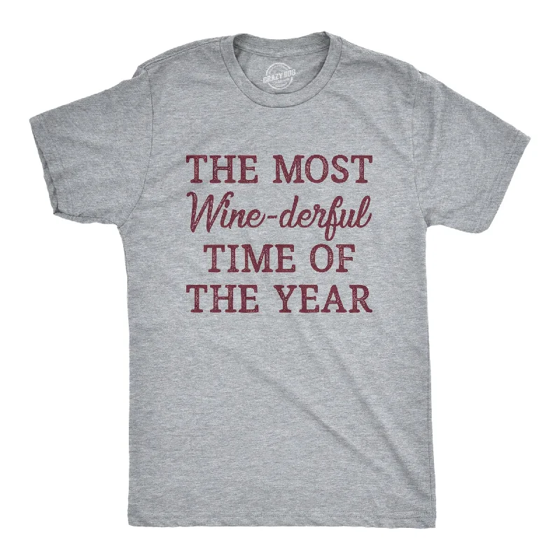 The Most Winederful Time Of The Year Men's T Shirt